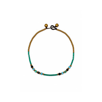 Coco Dainty Beaded Anklet