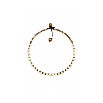 Gemstone Beaded Anklet