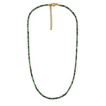 Dainty Turquoise Beaded Necklace