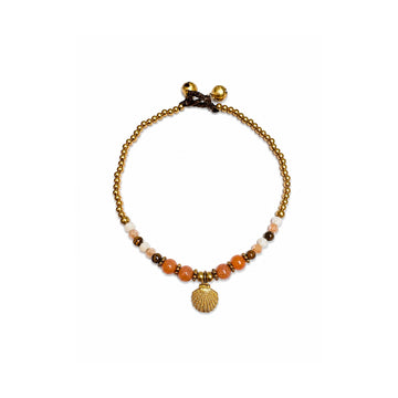 Soleil Sunstone Anklet