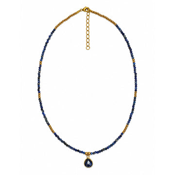 Lapis Lazuli Teardrop Necklace