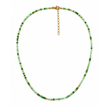Sea Moss Beaded Necklace