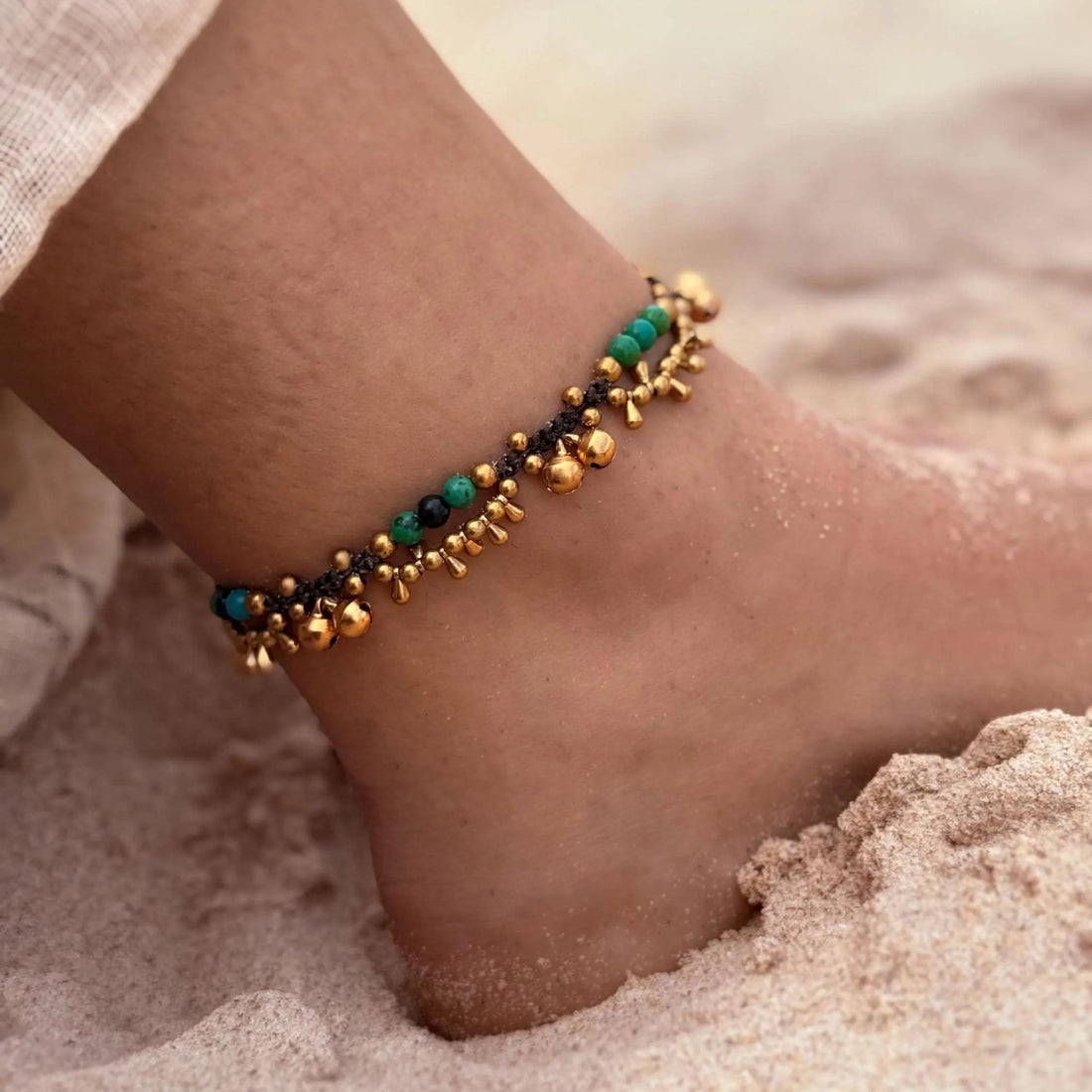 Lalli Charm Beaded Anklet